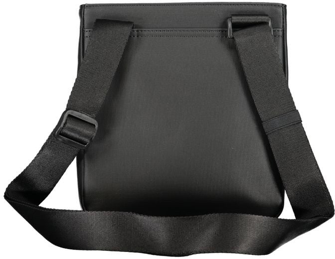 Tommy Hilfiger Tommy Hilfiger Black Polyurethane Men Shoulder Bag Zwart