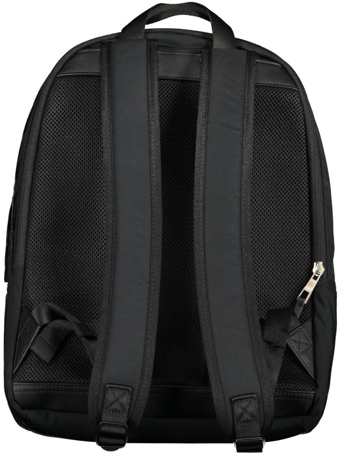 Tommy Hilfiger Tommy Hilfiger Black Polyester Men Backpack Zwart