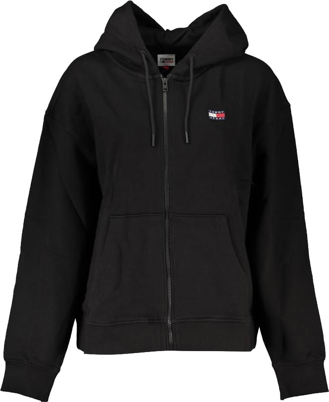 Tommy Hilfiger Black Cotton Women Sweatshirt Wit