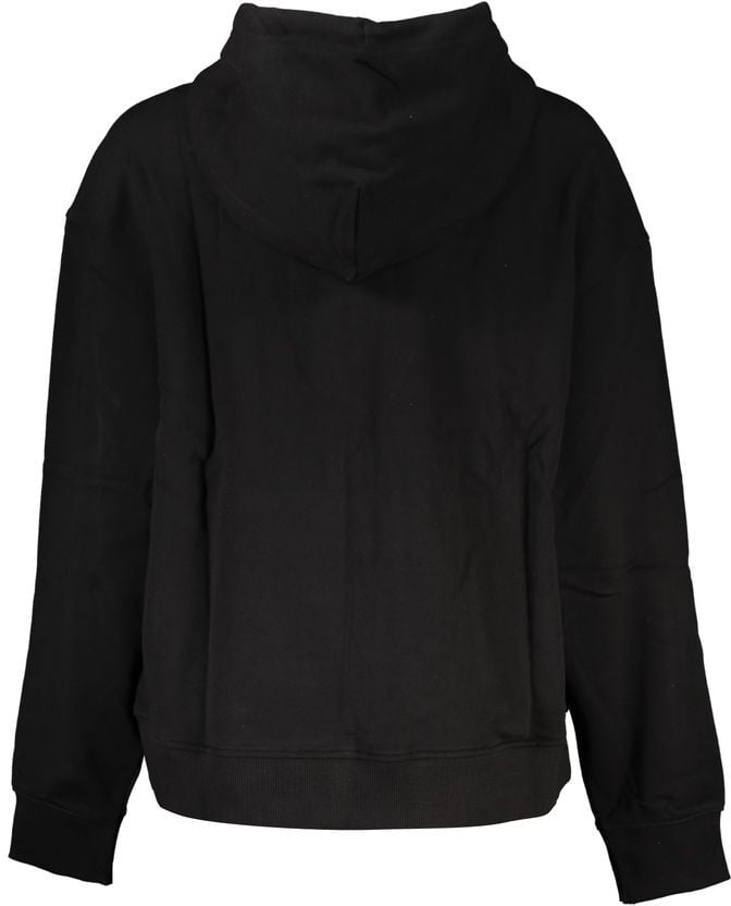 Tommy Hilfiger Black Cotton Women Sweatshirt Wit