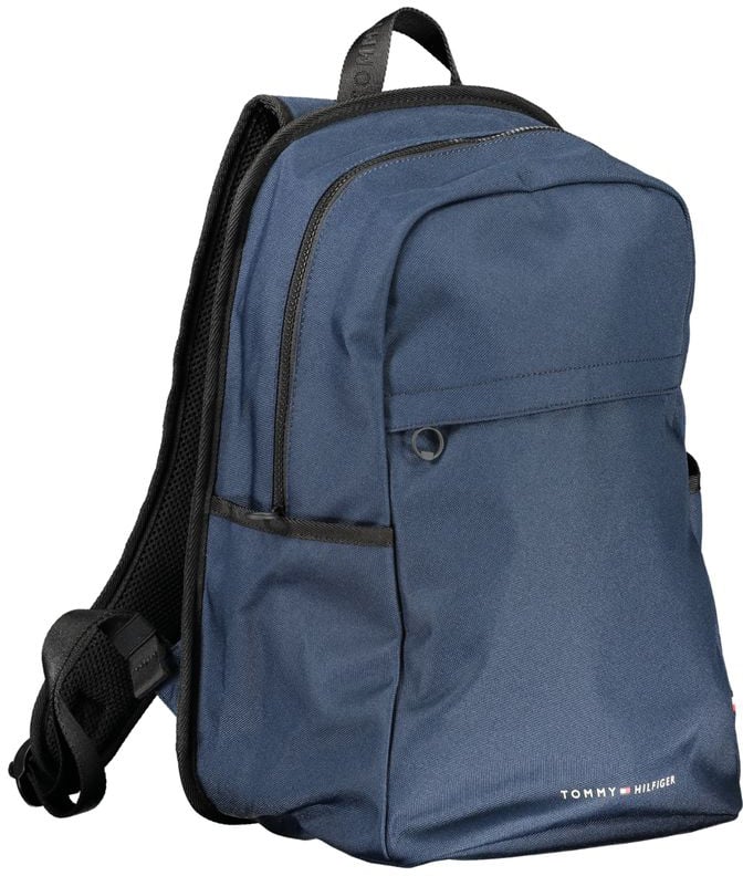 Tommy Hilfiger Tommy Hilfiger Blue Polyester Men Backpack Blauw