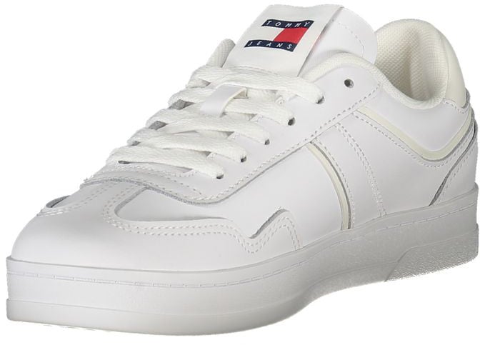 Tommy Hilfiger Bianco Polyurethane Women Sneaker Wit