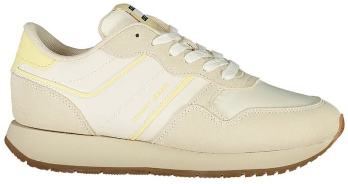 Tommy Hilfiger Beige Polyurethane Women Sneaker Beige