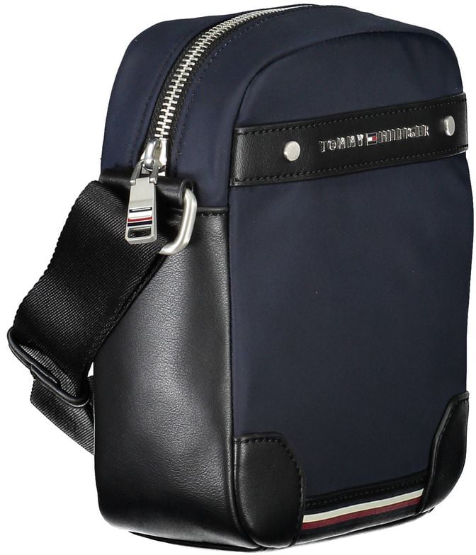 Tommy Hilfiger Blue Polyester Men's Shoulder Bag Roze