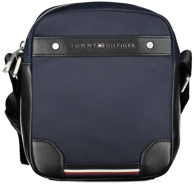 Tommy Hilfiger Blue Polyester Men's Shoulder Bag Roze
