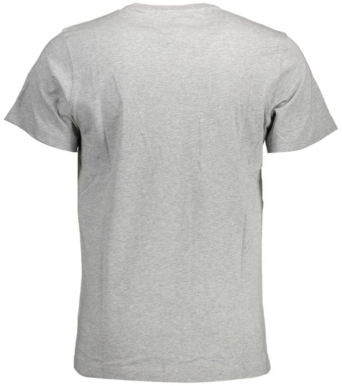 Tommy Hilfiger Tommy Hilfiger Grigio Organic Cotton Men T-Shirt Grijs