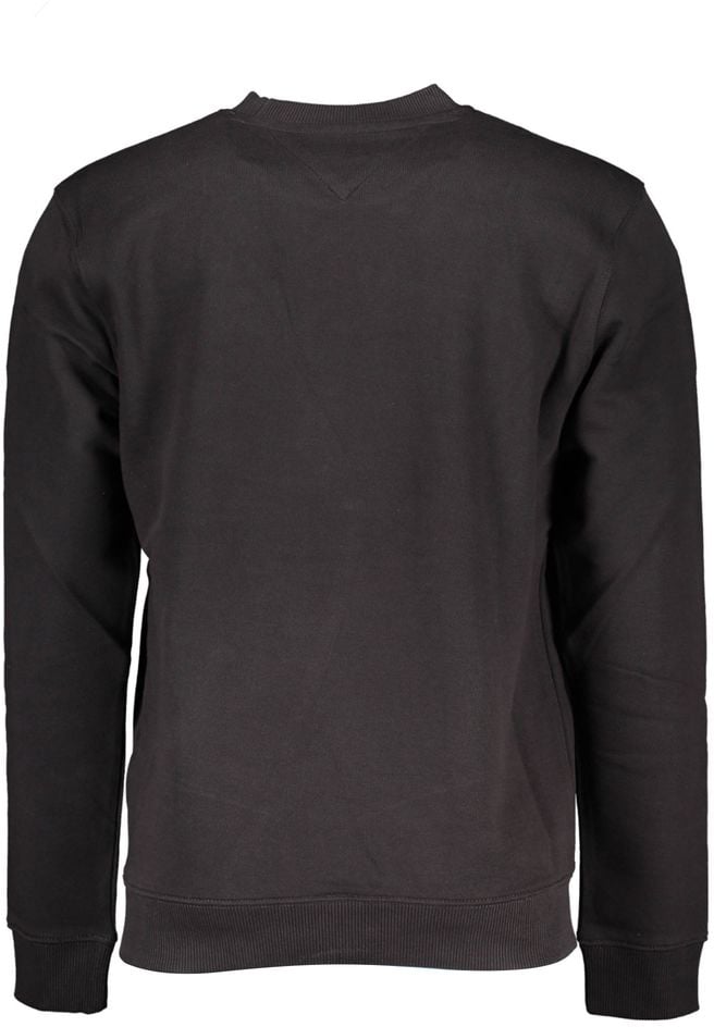 Tommy Hilfiger Tommy Hilfiger Black Cotton Men's Sweatshirt Zwart