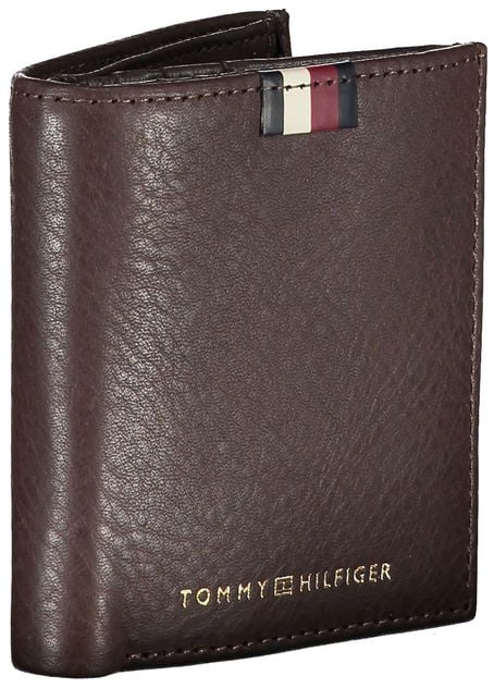 Tommy Hilfiger Tommy Hilfiger Marrone Leather Men Wallet Bruin