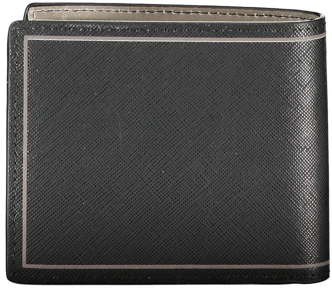 Tommy Hilfiger Tommy Hilfiger Nero Leather Men Wallet Zwart