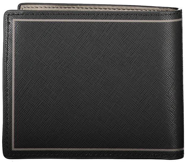 Tommy Hilfiger Tommy Hilfiger Nero Leather Men Wallet Zwart