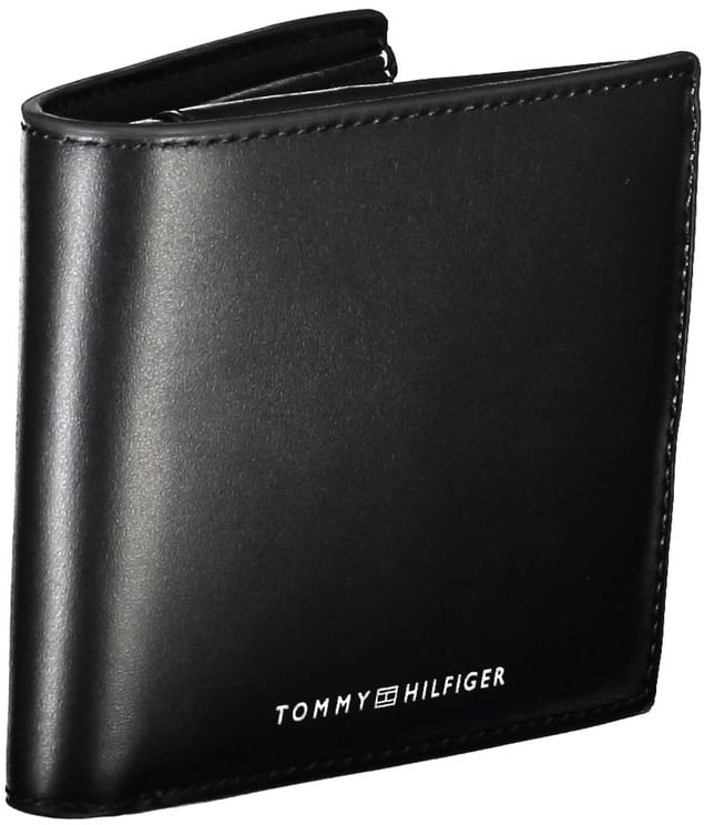 Tommy Hilfiger Tommy Hilfiger Nero Leather Men Wallet Zwart