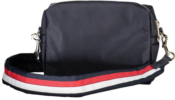 Tommy Hilfiger Blue Polyester Women's Shoulder Bag Zwart