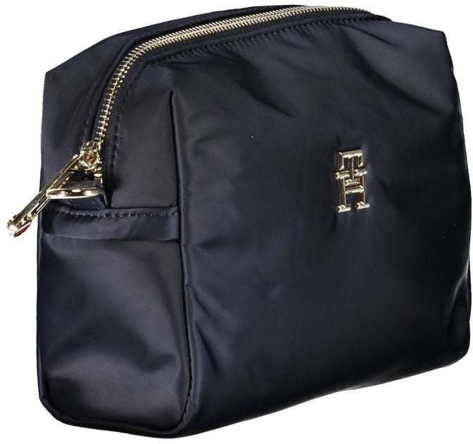Tommy Hilfiger Blue Polyester Women's Shoulder Bag Zwart