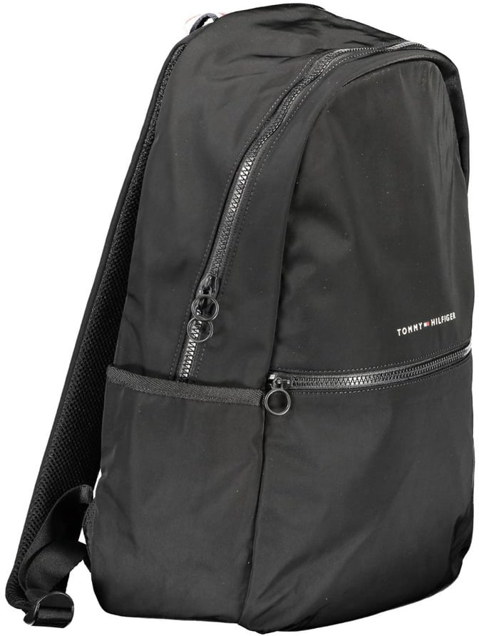 Tommy Hilfiger Tommy Hilfiger Nero Polyester Men's Backpack Zwart