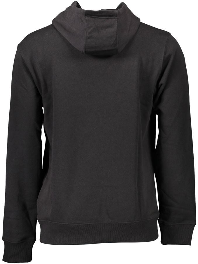 Tommy Hilfiger Tommy Hilfiger Black Cotton Men's Sweatshirt Zwart