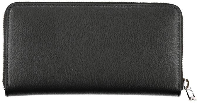 Tommy Hilfiger Tommy Hilfiger Nero Polyester Women Wallet Zwart