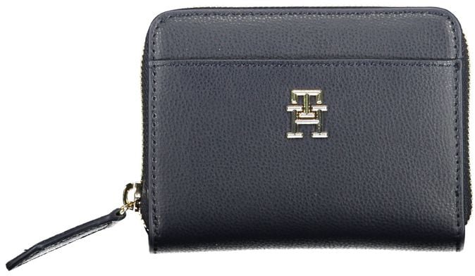 Tommy Hilfiger Tommy Hilfiger Blue Polyester Women Wallet Blauw