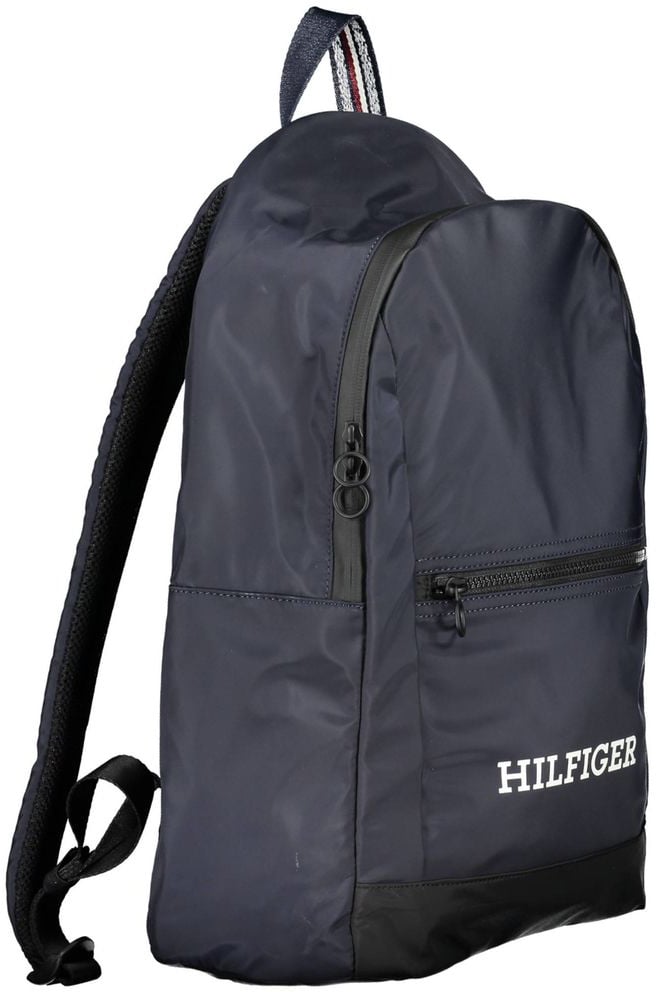 Tommy Hilfiger Tommy Hilfiger Blue Polyester Men Backpack Blauw