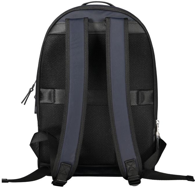 Tommy Hilfiger Tommy Hilfiger Blue Recycled Polyester Men Backpack Blauw