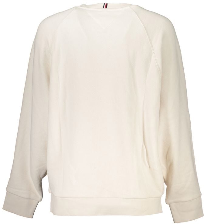 Tommy Hilfiger Beige Cotton Women's Sweatshirt Beige