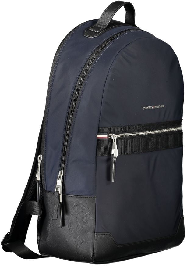Tommy Hilfiger Tommy Hilfiger Blue Polyester Men Backpack Blauw