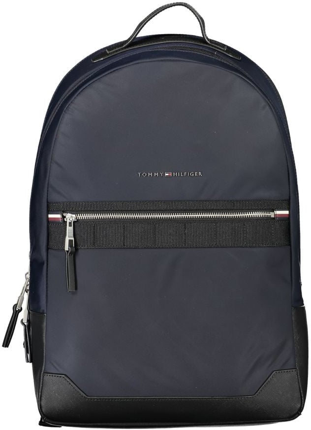 Tommy Hilfiger Tommy Hilfiger Blue Polyester Men Backpack Blauw
