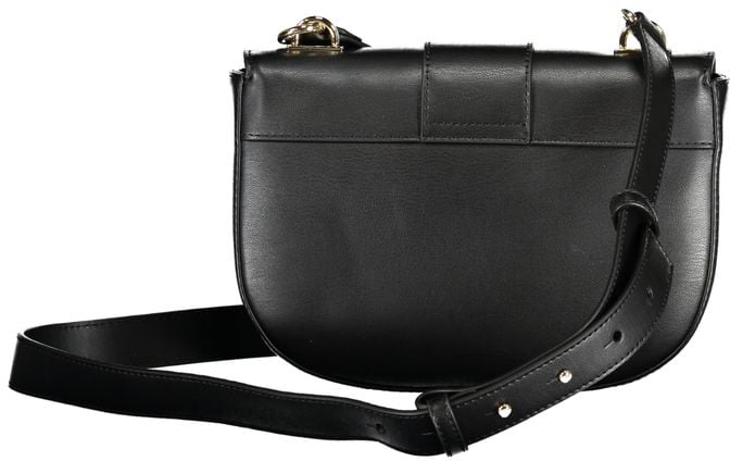 Tommy Hilfiger Nero Poliuretano Women Handbag Zwart