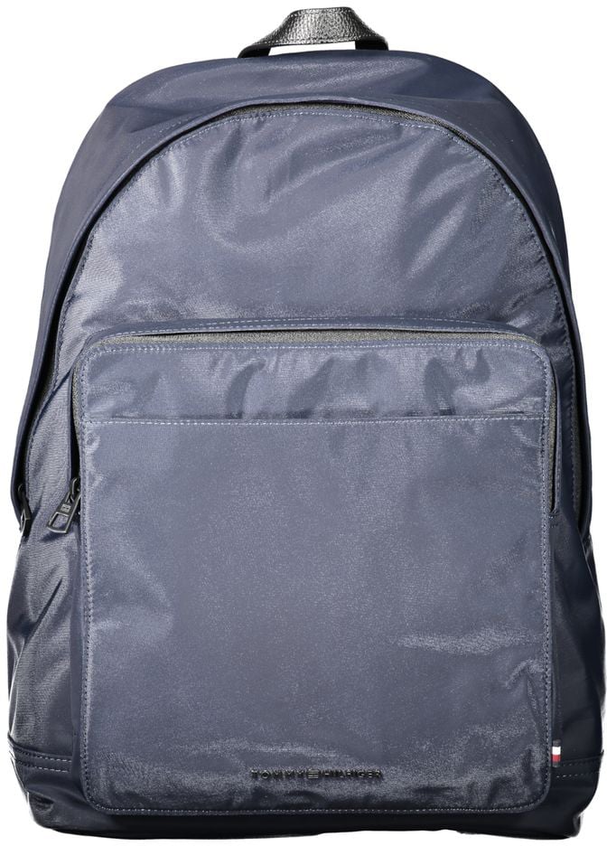 Tommy Hilfiger Tommy Hilfiger Blue Polyester Men Backpack Blauw