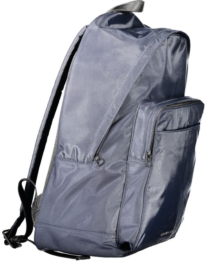 Tommy Hilfiger Tommy Hilfiger Blue Polyester Men Backpack Blauw