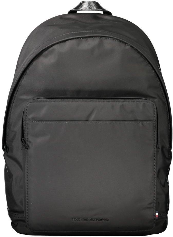 Tommy Hilfiger Tommy Hilfiger Nero Polyester Men Backpack Zwart