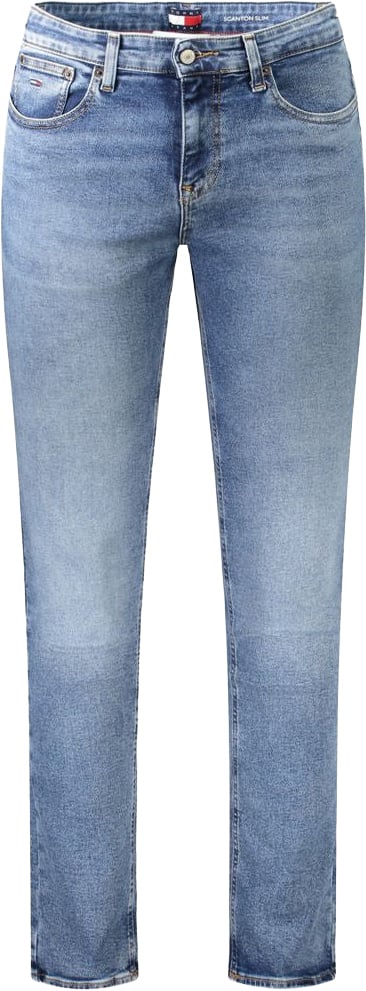 Tommy Hilfiger Blu Cotton Men Jeans Blauw