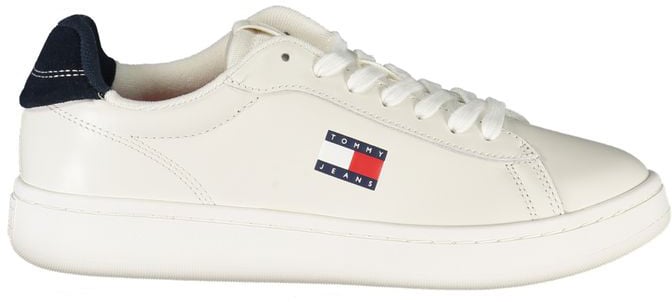 Tommy Hilfiger Bianco Polyurethane Women Sneaker Wit