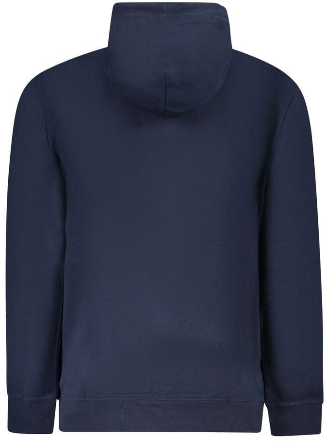 Tommy Hilfiger Blue Cotton Men's Hoodie Blauw