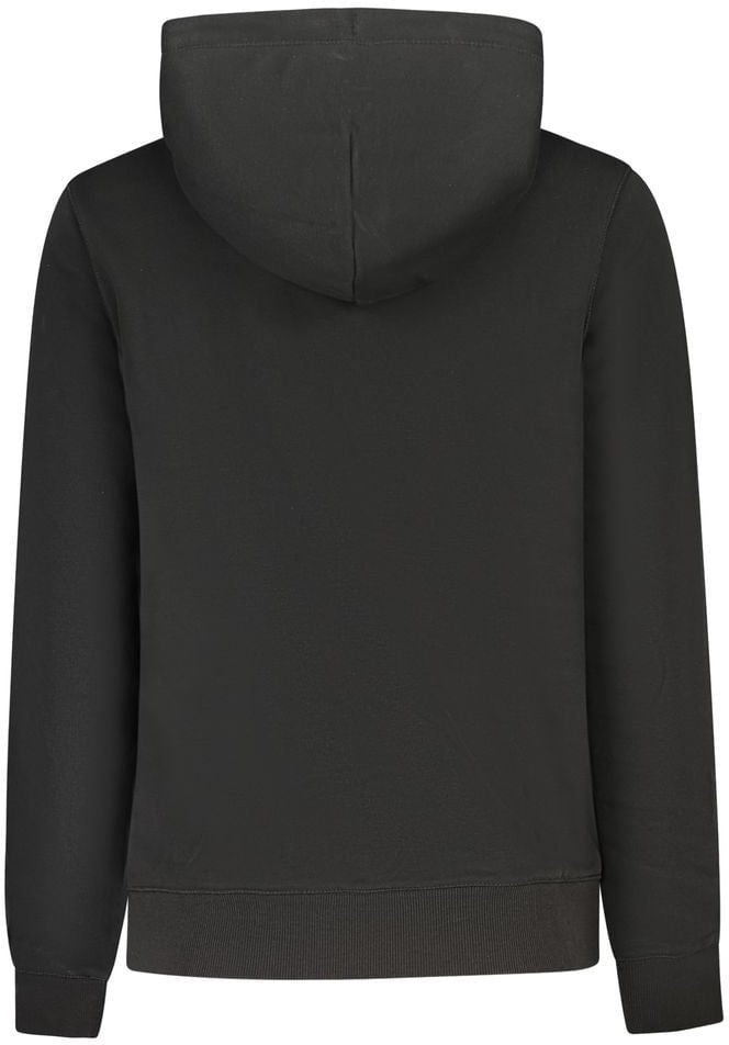 Tommy Hilfiger Black Cotton Women's Sweatshirt Hoodie Wit