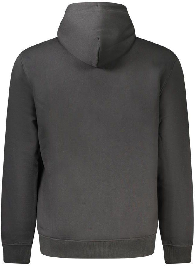 Tommy Hilfiger Black Cotton Men's Sweatshirt Zwart
