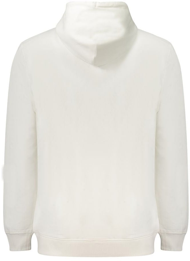 Tommy Hilfiger White Cotton Men Sweatshirt Wit