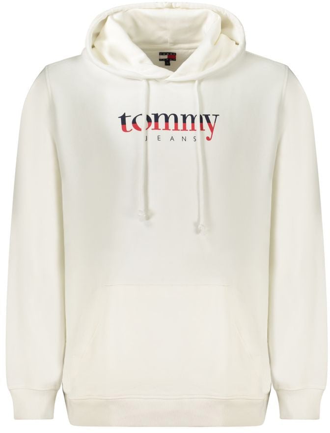 Tommy Hilfiger White Cotton Men Sweatshirt Wit