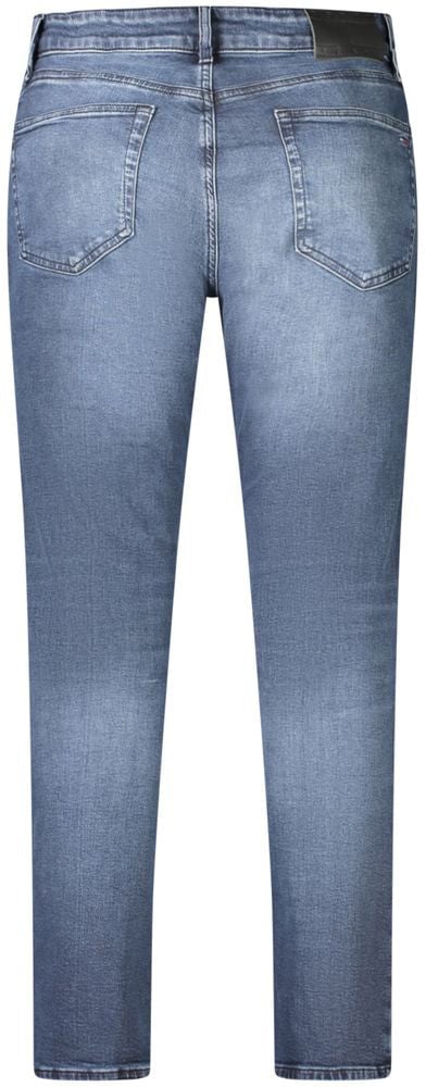 Tommy Hilfiger Blu Cotton Men Jeans Blauw