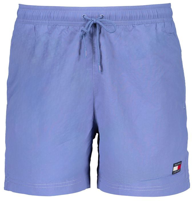 Tommy Hilfiger Tommy Hilfiger Blu Nylon Men's Swim Boxer Blauw