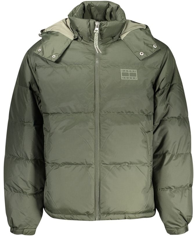Tommy Hilfiger Verde Polyester Men's Jacket Groen