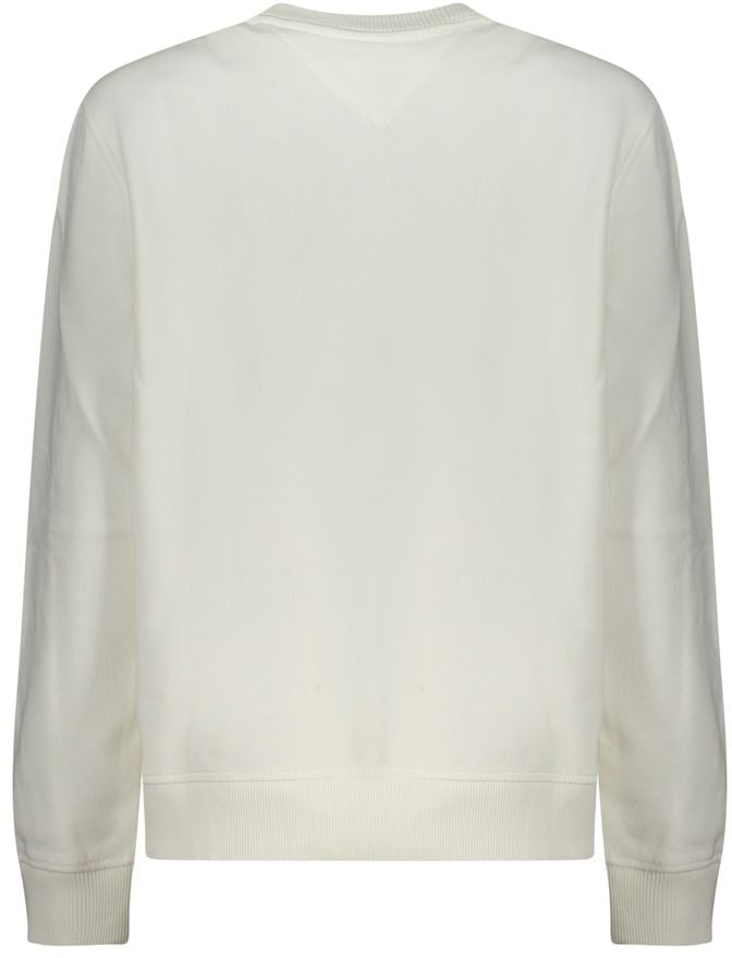Tommy Hilfiger Bianco Cotton Women Sweatshirt Wit