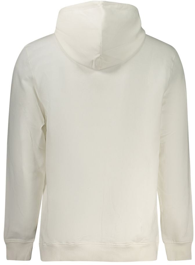 Tommy Hilfiger White Cotton Men's Hoodie Wit
