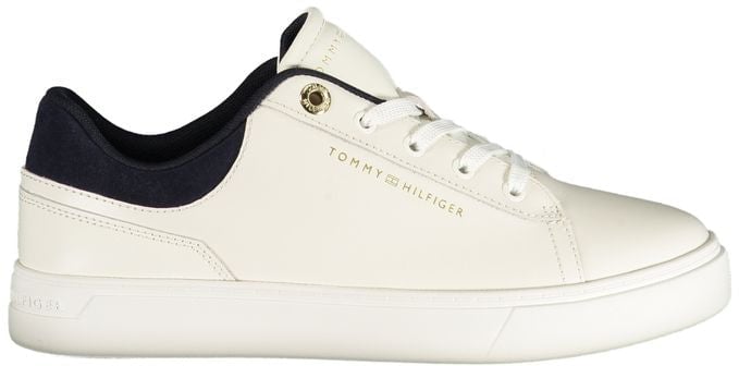 Tommy Hilfiger Bianco Poliuretano Donna Sneaker Wit