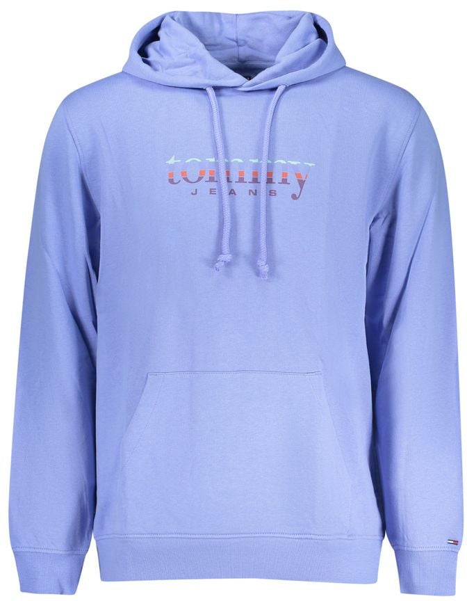 Tommy Hilfiger Azzurro Cotton Men Sweatshirt Wit