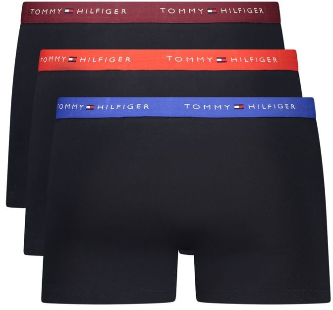 Tommy Hilfiger Black Cotton Men's Boxer Short Zwart
