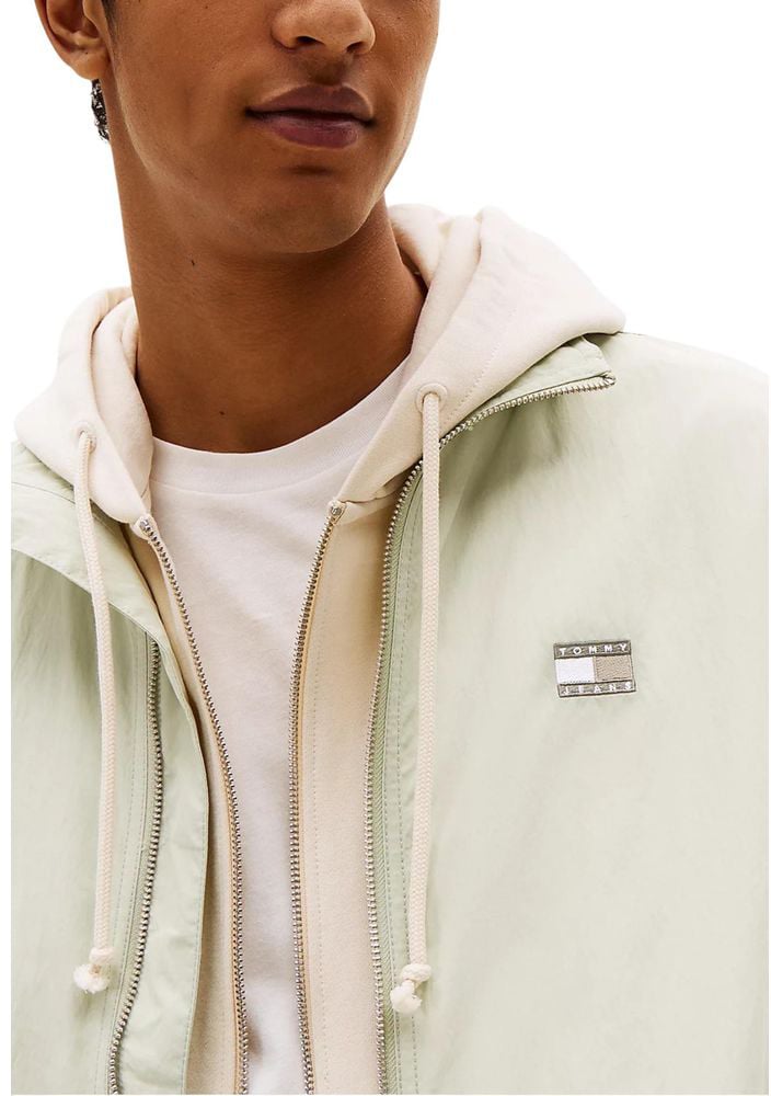 Tommy Hilfiger Jeans Bicolor Recycled Polyamide Bomber Divers