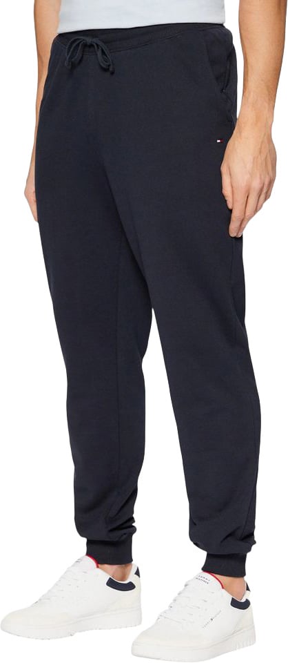 Tommy Hilfiger Blue Cotton Joggers (Workout Pants) Blauw