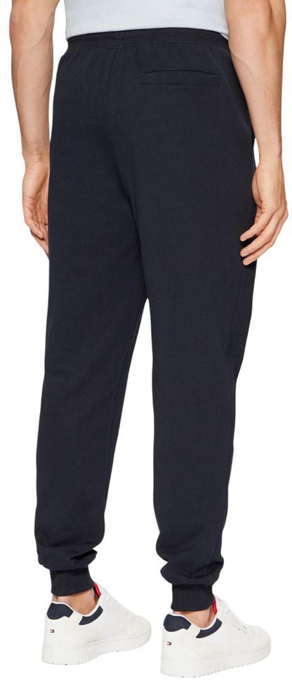 Tommy Hilfiger Blue Cotton Joggers (Workout Pants) Blauw