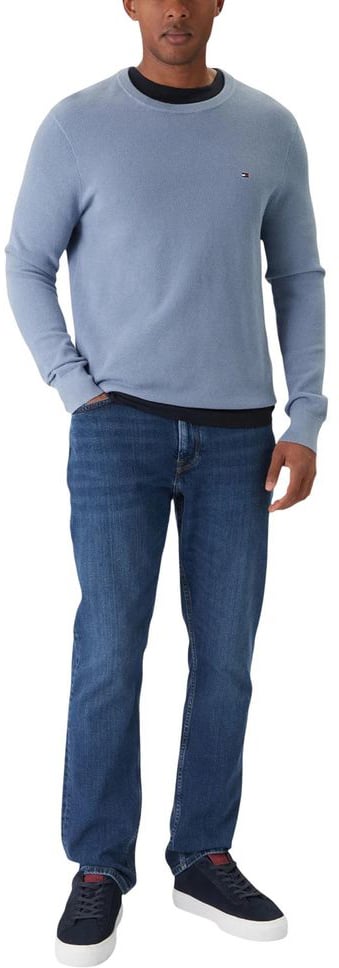 Tommy Hilfiger Blue Recycled Cotton Relaxed Fit Jeans Blauw