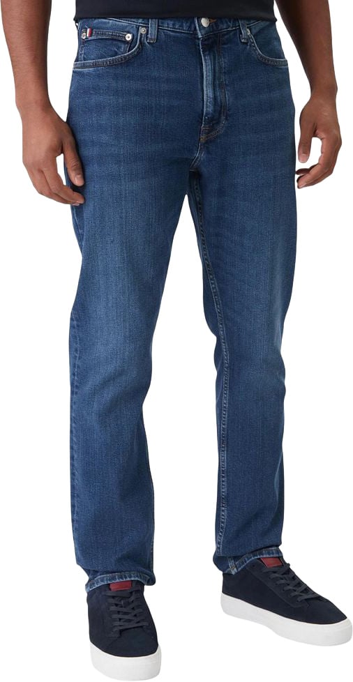 Tommy Hilfiger Blue Recycled Cotton Relaxed Fit Jeans Blauw